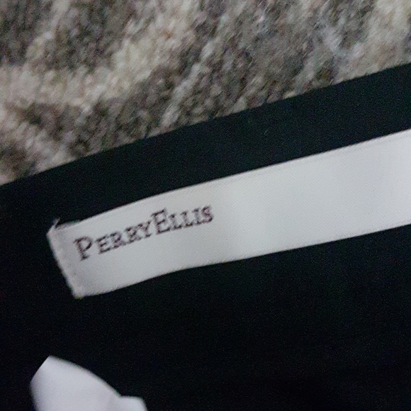 Perry Ellis dress pants black 32x32 - Picture 3 of 4